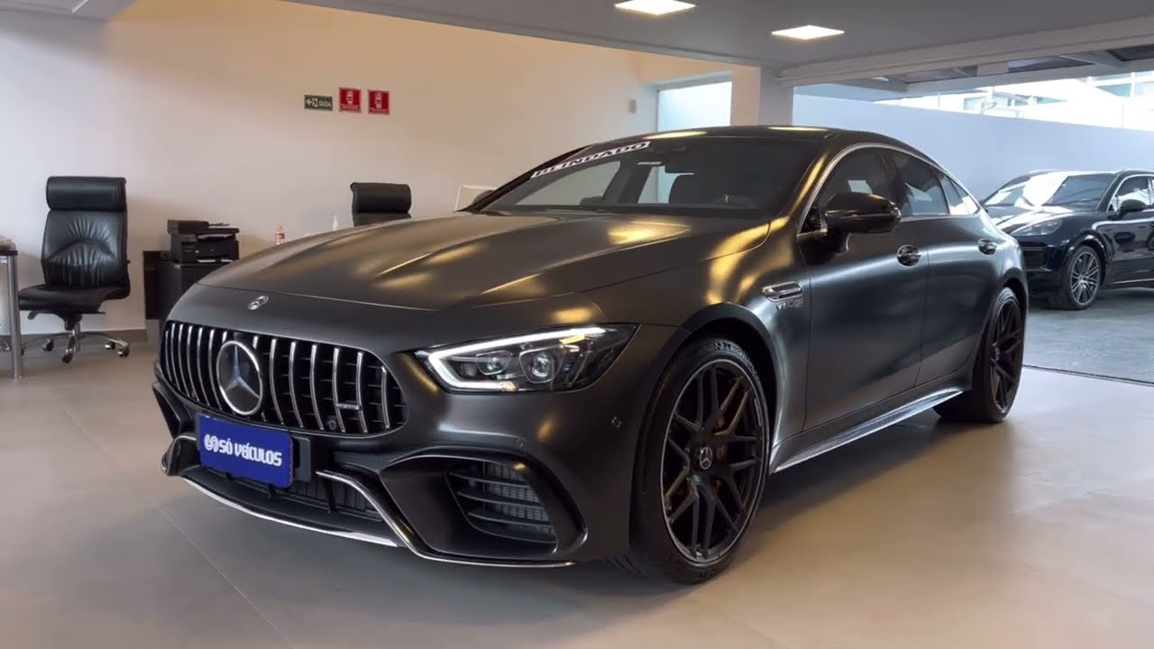 MERCEDES-BENZ V8 BITURBO MAIS POTENTE DO MUNDO, AMG GT63S 4-DOOR 2019 - Só Veículos