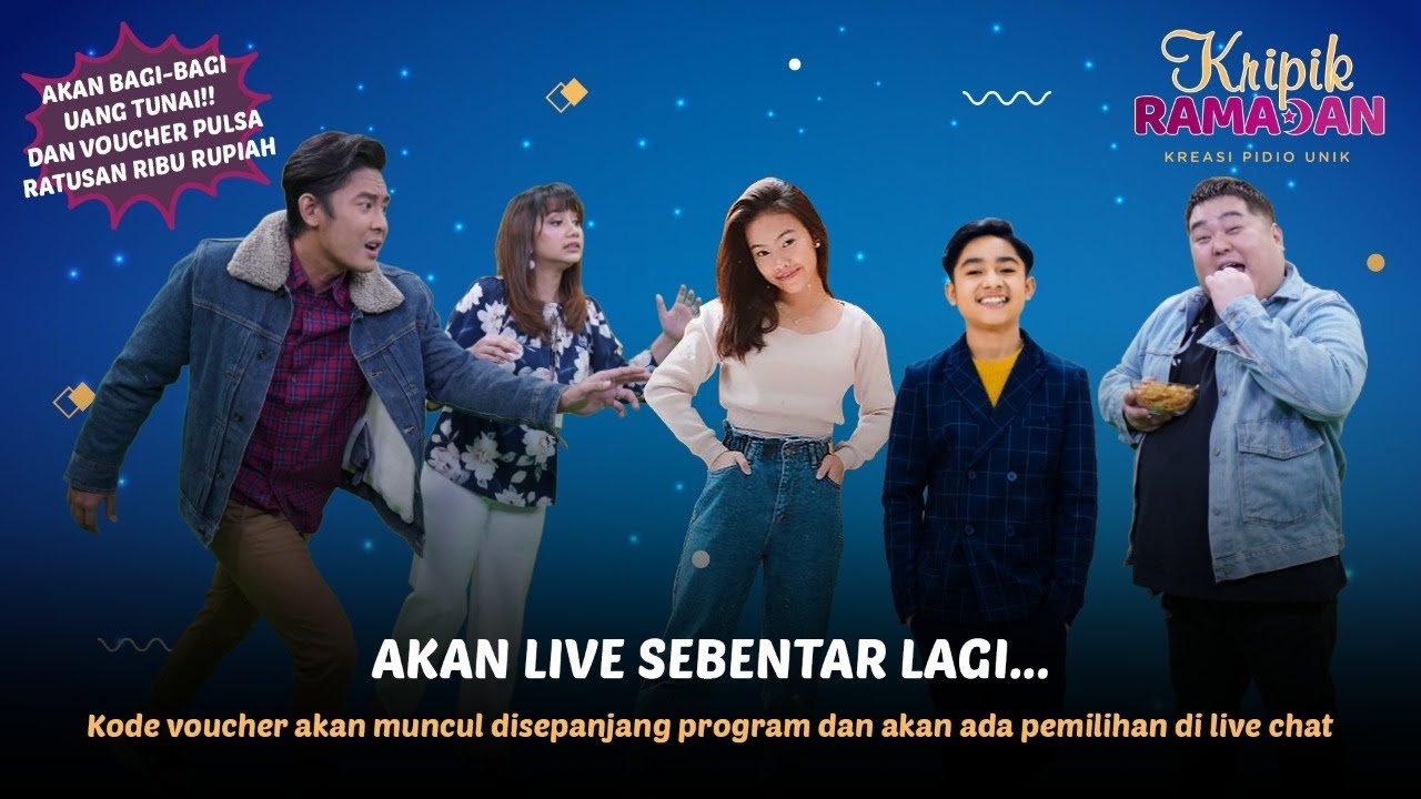 EPISODE KE - 18 KRIPIK RAMADAN KEDATANGAN TAMU MARSHA ZULKARNAIN DAN KITA AKAN BAGI BAGI HADIAH JUTA