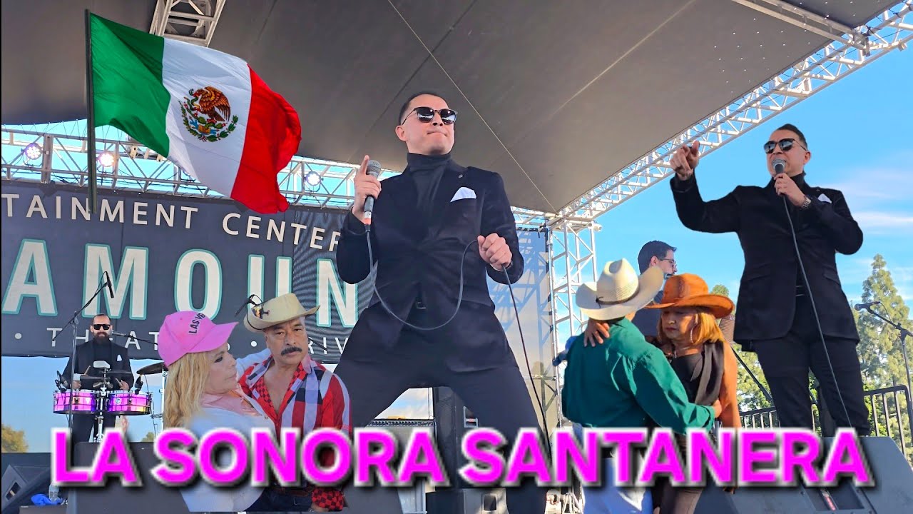 EN VIVO EN PARAMOUNT SWAP MEET LA SONORA SANTANERA puros Exitos MUSICA CUMBIAS Y BAILE 2026💃🕺🎸🎼🇲🇽