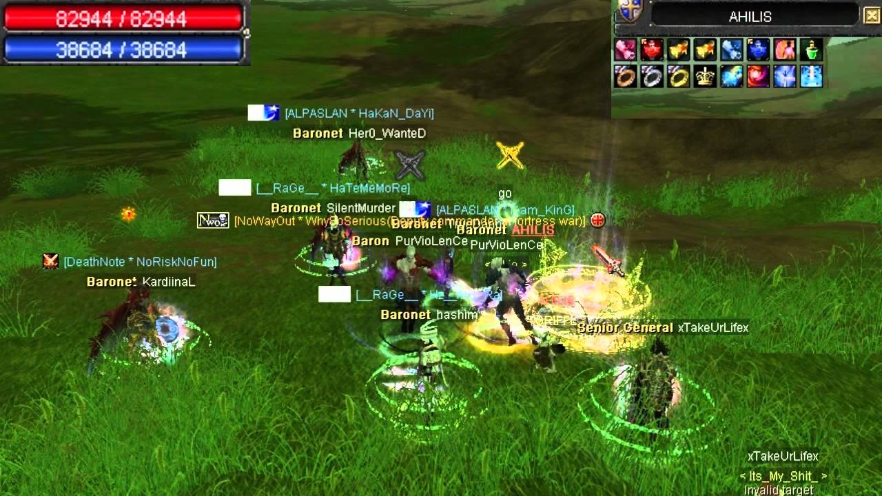 Silkroad - 117 Rogue / Warlock FF [PurVioLenCe vs. AHILIS]