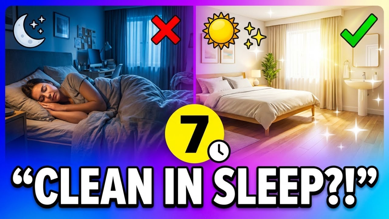 7 Overnight Cleaning Hacks That Work While You Sleep