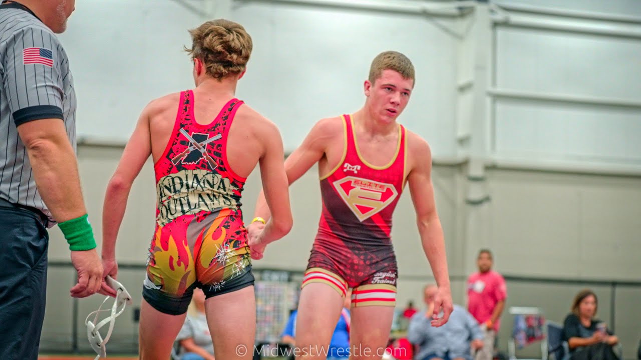 126 – Billy Meiszner {G} of Elite Athletic Club IN vs. Trevor Hott {R} of Indiana Outlaws White