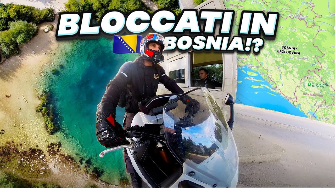 PROBLEMI AL CONFINE BOSNIACO! 🇧🇦🤬 MI GUARDA MALISSIMO! 🤔😱