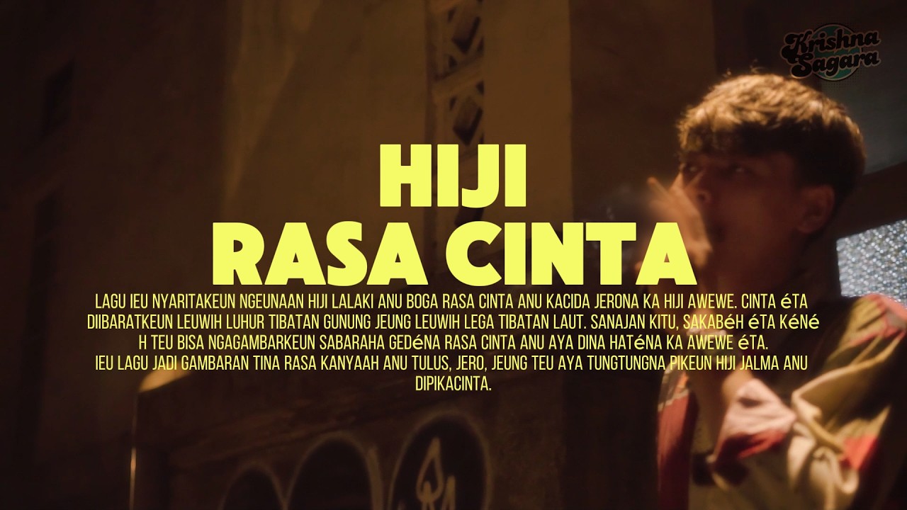 KRISHNA SAGARA - HIJI RASA CINTA (OFFICIAL SINGLE)