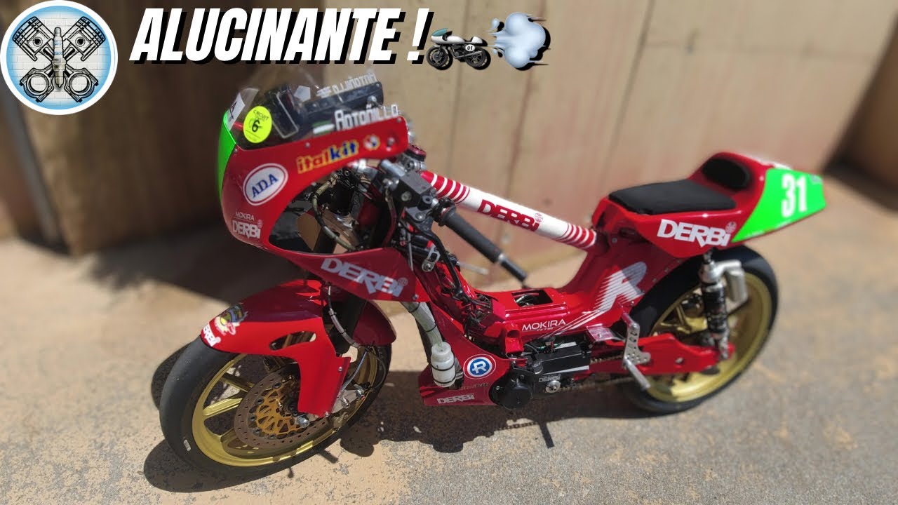 1º KDD DERBI VARIANT, me cuelo con la Honda NS-1, vemos las variant trucadas 🔥