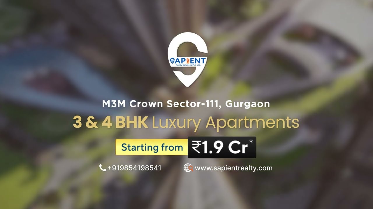 Exploring M3M Crown Sector 111 Gurgaon