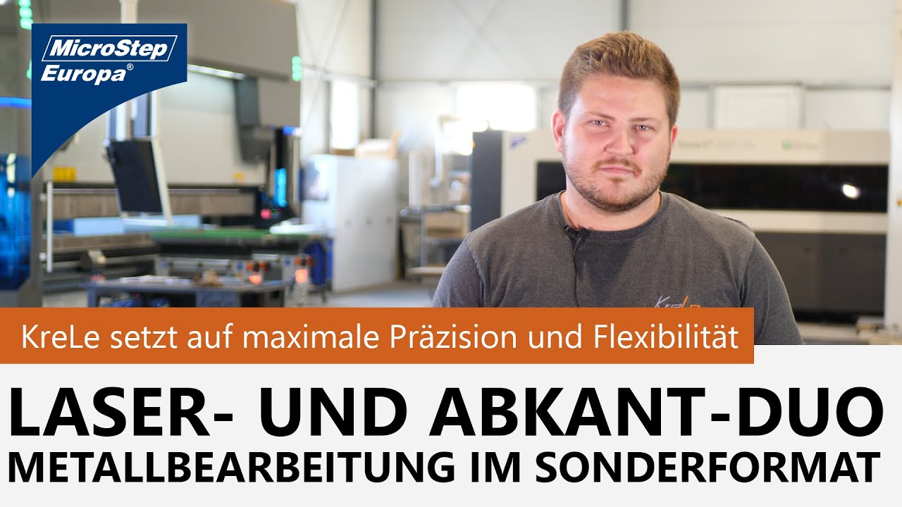 Laser- und Abkant-Duo für anspruchsvolle Metallbearbeitung im Sonderformat