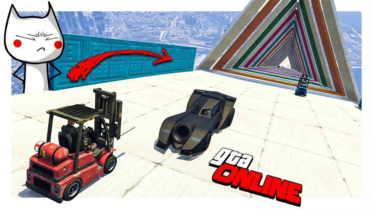 ШИКАРНЫЙ СТЕНКОСПУСК, НА КОТОРОМ МНОГО НЕОБЫЧНОГО ТРАНСПОРТА (ГТА 5 ОНЛАЙН, GTA ONLINE)