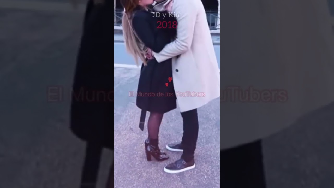 Inolvidable Beso en Europa 😍 Kimberly Loaiza y JD Pantoja #shorts #youtubers