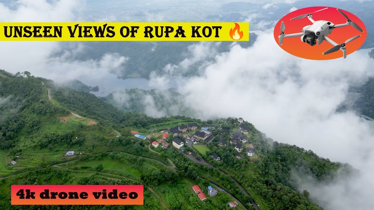 🌟 “Rupa Kot Resort Drone Video in 4K | Scenic Aerial Views of Pokhara’s Hidden Paradise”