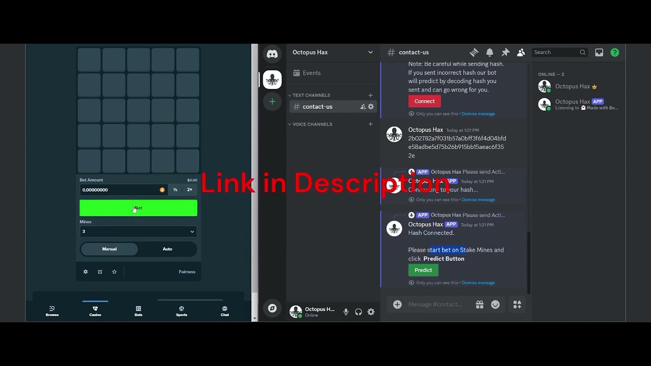 MineMaster Predictor | Accurate Stake Mines Signals | Free Trial