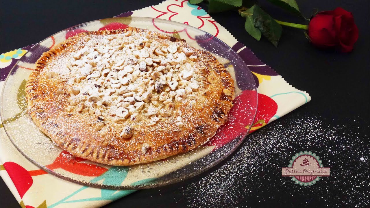 Pantxineta o Panchineta - Postre Vasco de Hojaldre y Crema Pastelera