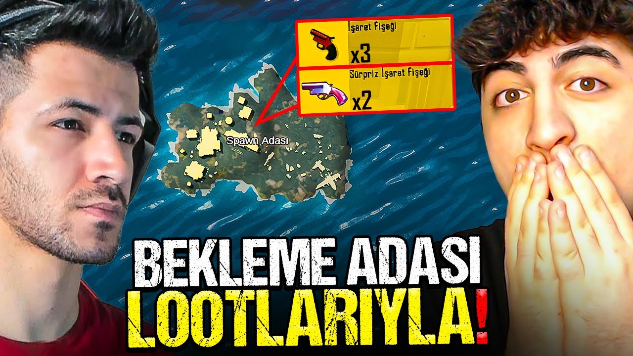 BUANG İLE BEKLEME ADASI LOOTLARIYLA WİN ALMAK? (5 FİŞEK ÇIKTI) | PUBG Mobile