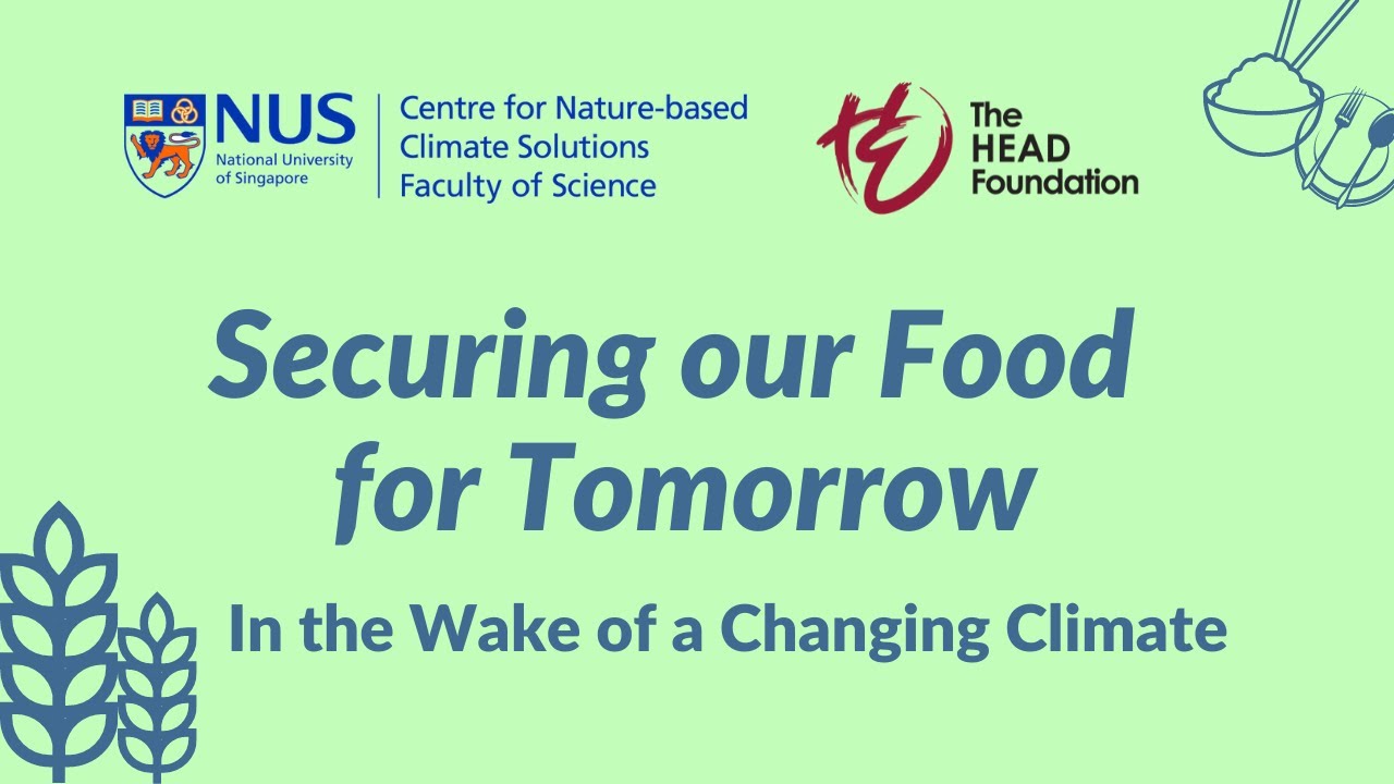 Securing our Food for Tomorrow - In the Wake of a Changing Climate