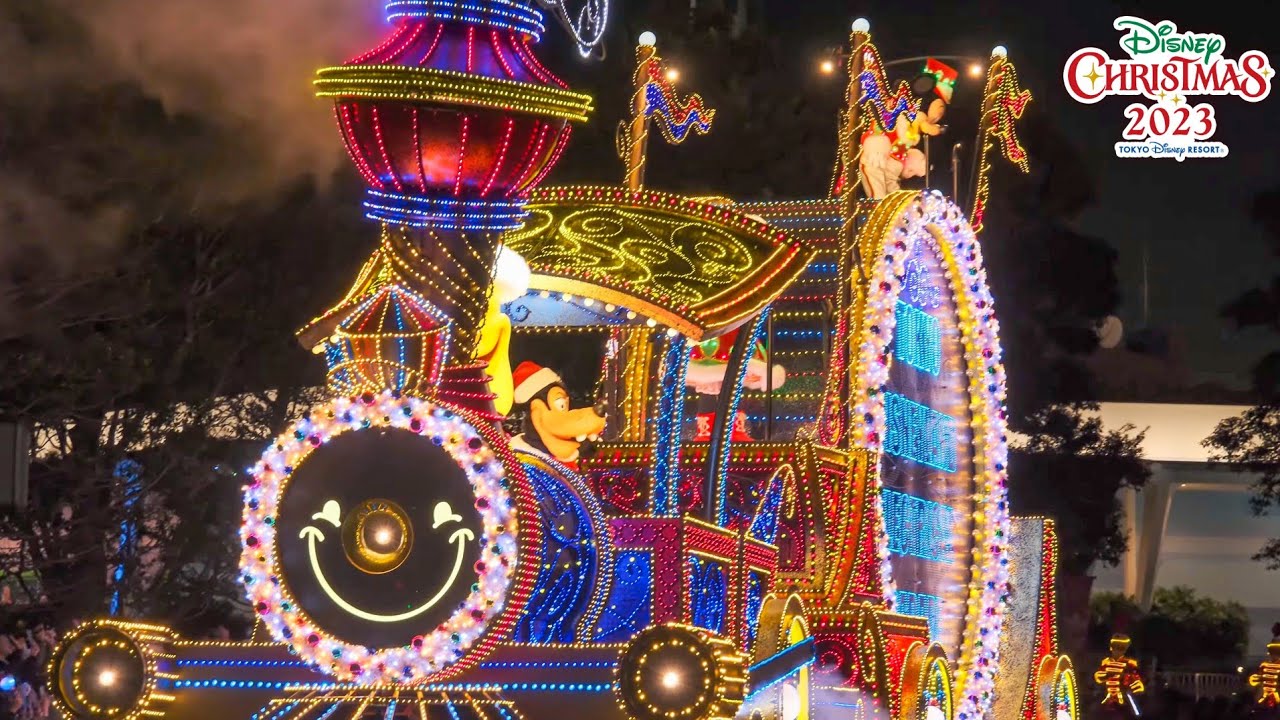 【TDLスニーク】クリスマスのスペシャルバージョン!エレクトリカルパレード•ドリームライツ2023/Electrical Parade Dreamlights Christmas2023【11/7】