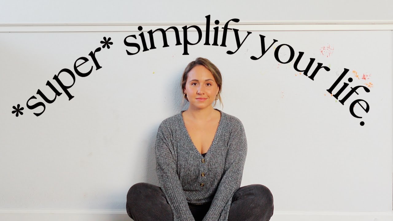 7 micro habits to *super* simplify your life IMMEDIATELY | Minimalism & Slow Living