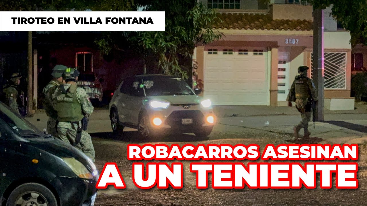 ⚠️ #envivo TENIENTE RETIRADO DEL EJÉRCITO ES V1CTIMADO EN CULIACÁN