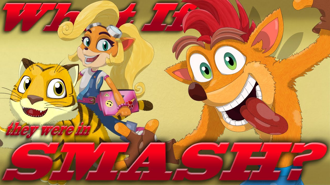 Что, если бы Crash Bandicoot был в Smash? (Идеи Moveset: 11)