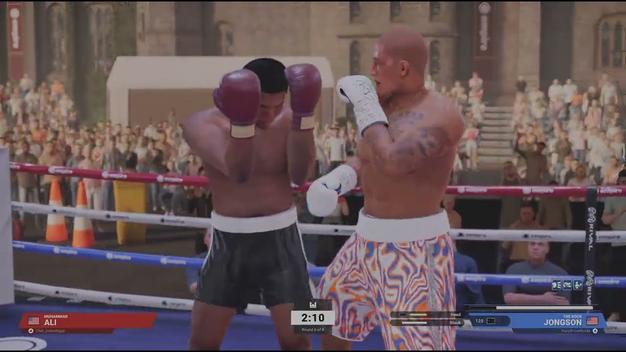 The Rock stuns Ali in his first Undisputed online match!