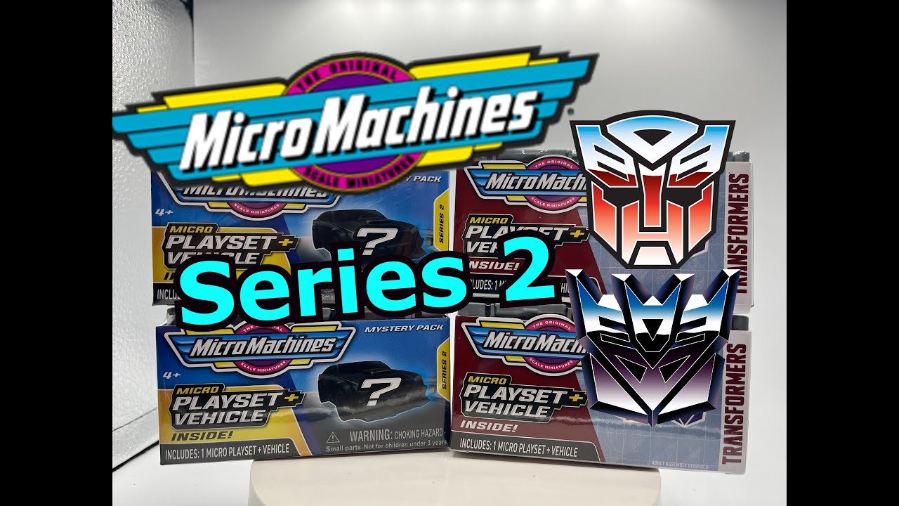 Micro Machines Transformers Mystery Vehicles Series 2 Unboxing! #1