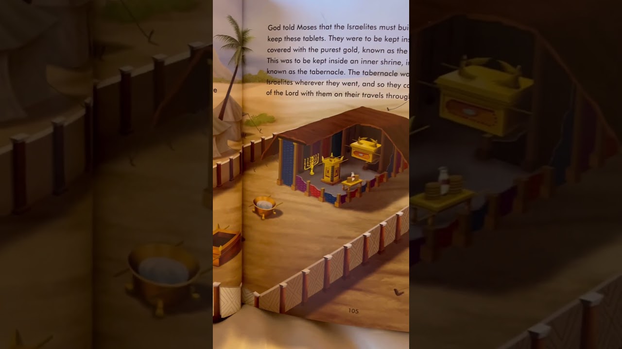 Exodus 25-27 - The Complete Illustrated Children&rsquo;s Bible #jesus #exodus25 #exodus26 #exodus27