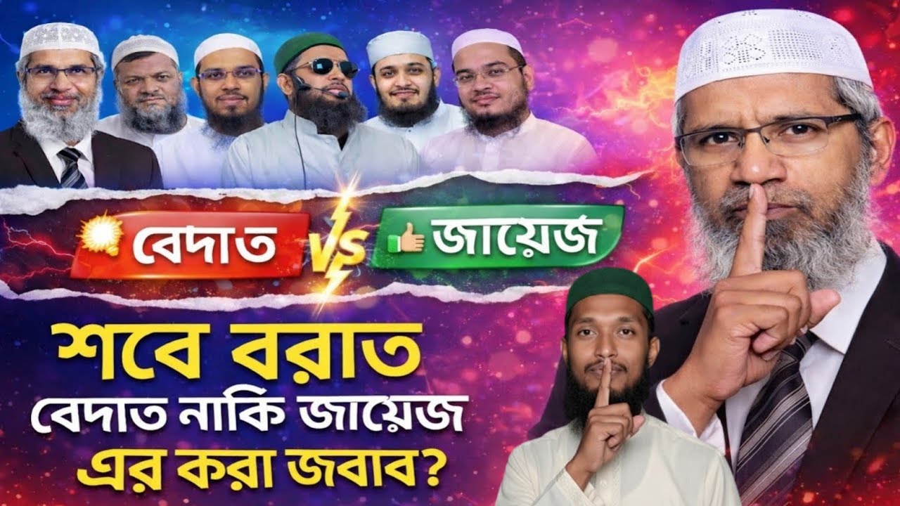 শবে বরাত কি বিদাত নাকি জায়েজ? দালিলিক প্রমাণসহ কড়া জবাব! 