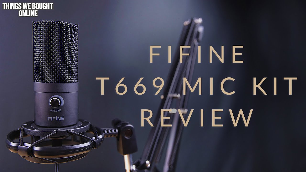 Is The FIFINE T669 Microphone Kit Worth It?? (Things We Bought Online)