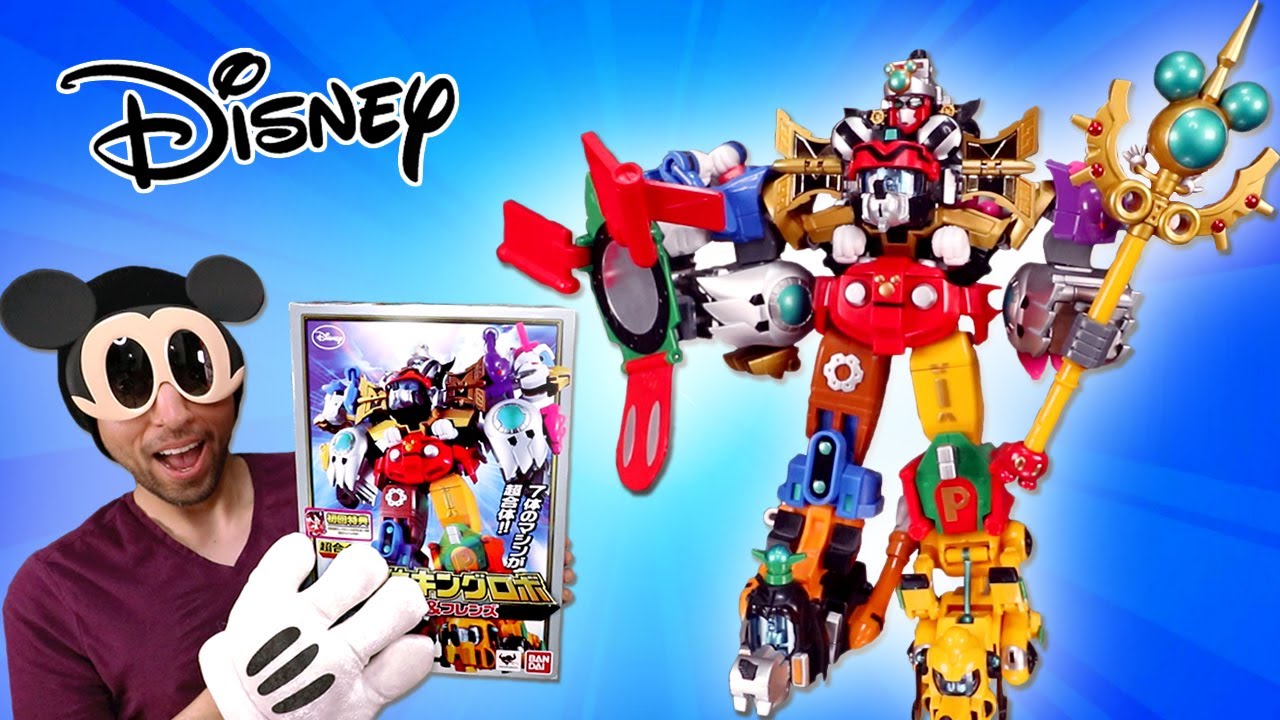 UNBOXING del MEGAZORD de DISNEY!!! (Mickey Robot)