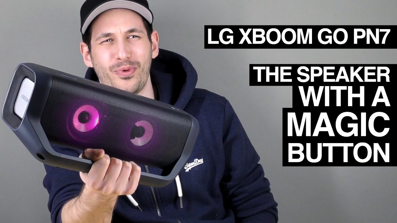 Bluetooth-динамик LG XBOOM Go PN7 с Meridian Sound