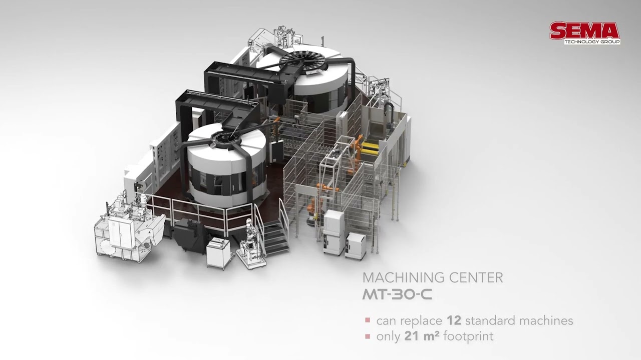 🎯 1 machine replacing 20 standard machining centers!
