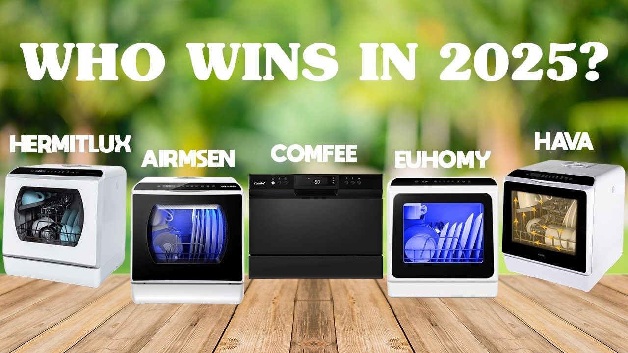Top 5 Best Countertop Dishwashers in 2025