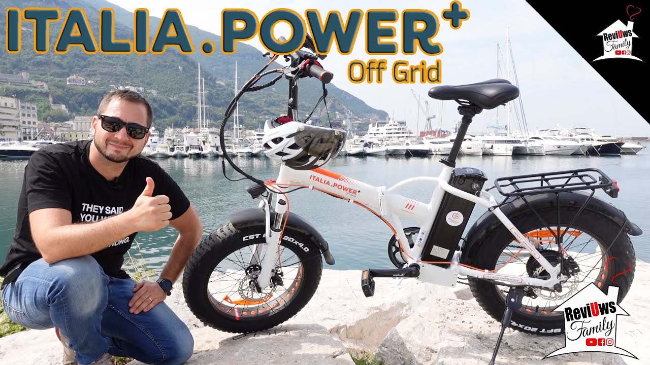 Italia Power E- Bike, Bicicletta Elettrica Pieghevole, Unisex Recensione completa