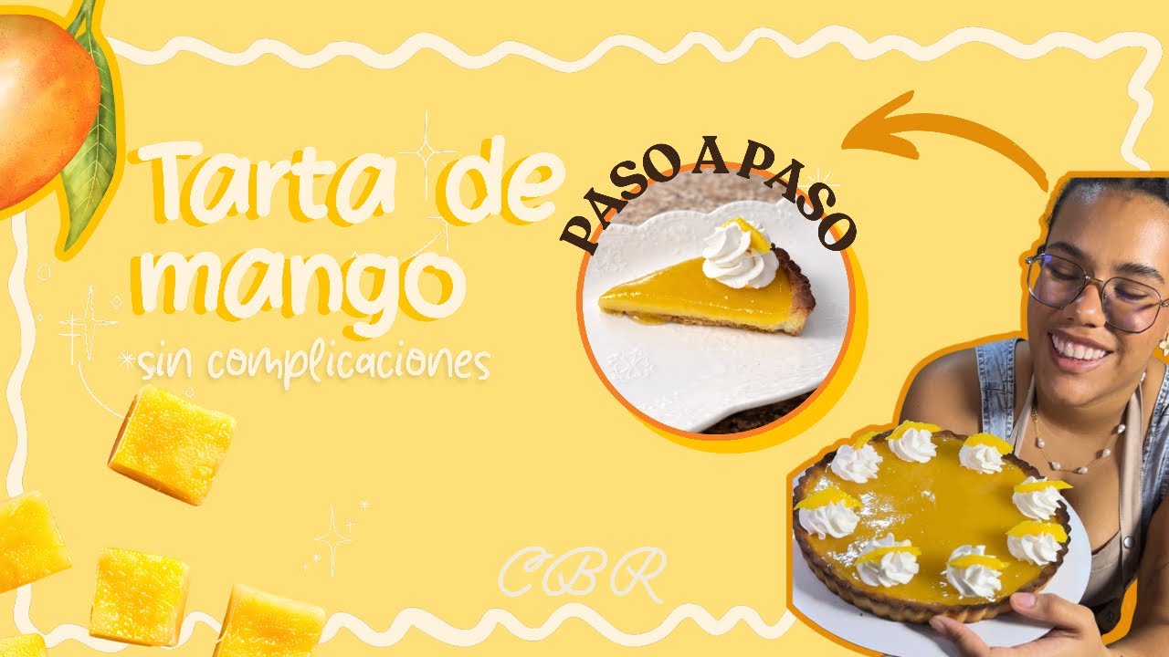 La forma M&Aacute;S F&Aacute;CIL 😎 de convertir dulce de mango 🥭 en un postre delicioso 🍰 | Paso a paso