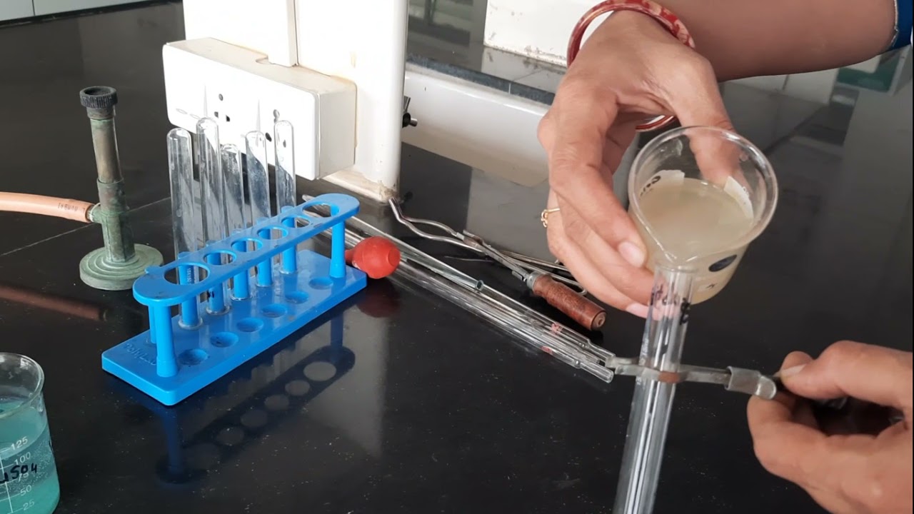 To analyze the Gelatin powder by using chemical tests
