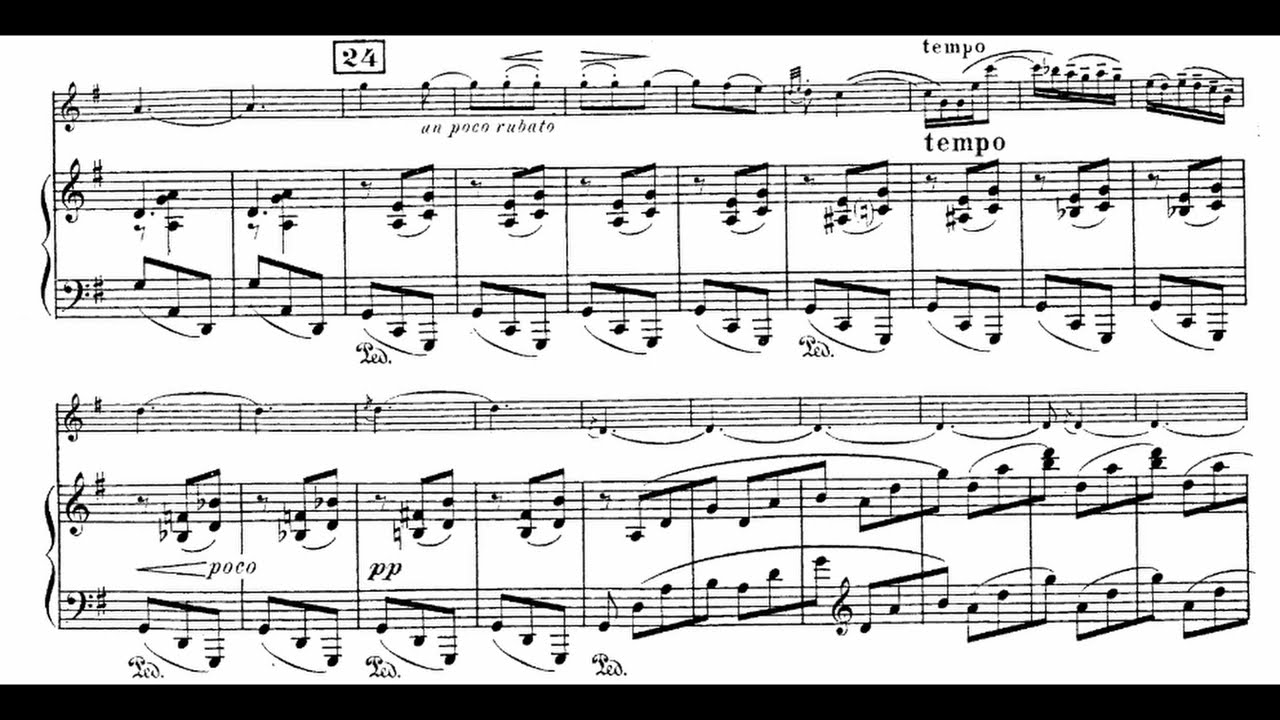 Gabriel Pierné — Violin Sonata Op.36