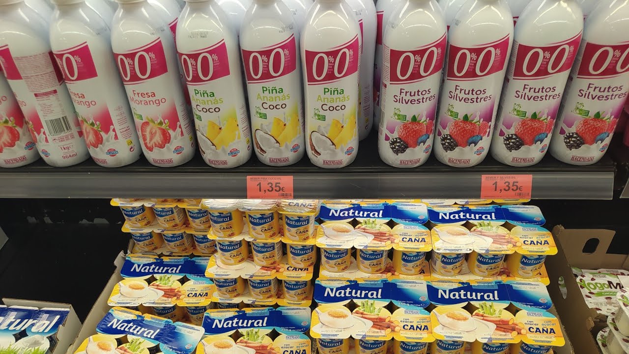 اسعار مواد الغذائية في اسبانيا في Mercadona#alicante #españa #mercadona #abonnetoi