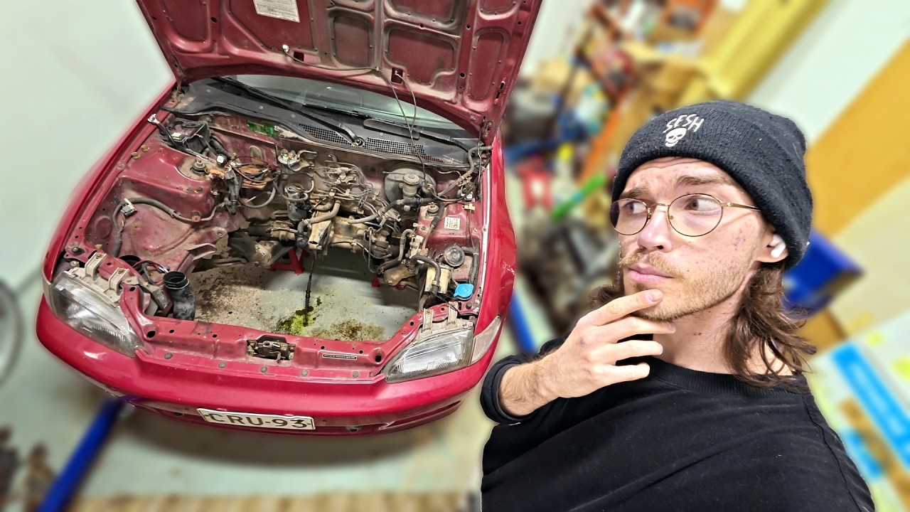 Moottori irti ilman kokemusta - Honda Civic EJ2