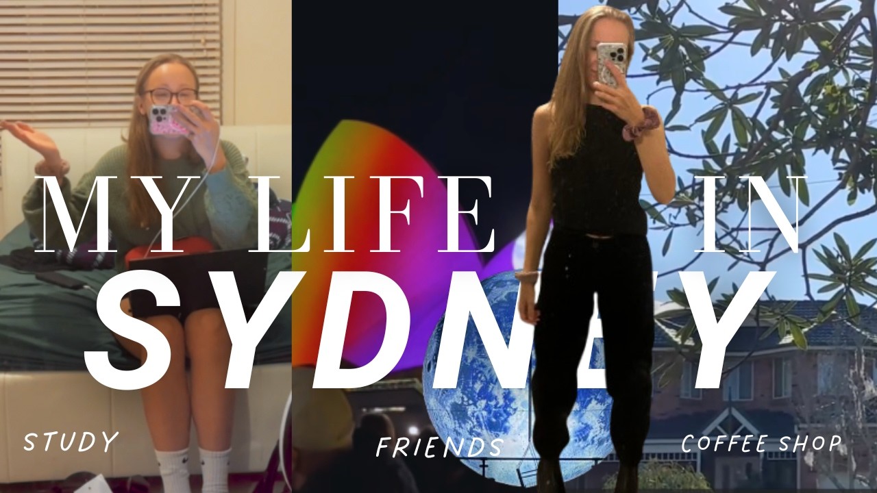 Uni-Stress pur 😩 Abgaben, Café-Arbeit & Sydney Festival | Auslandssemester Sydney Vlog Ep. 17