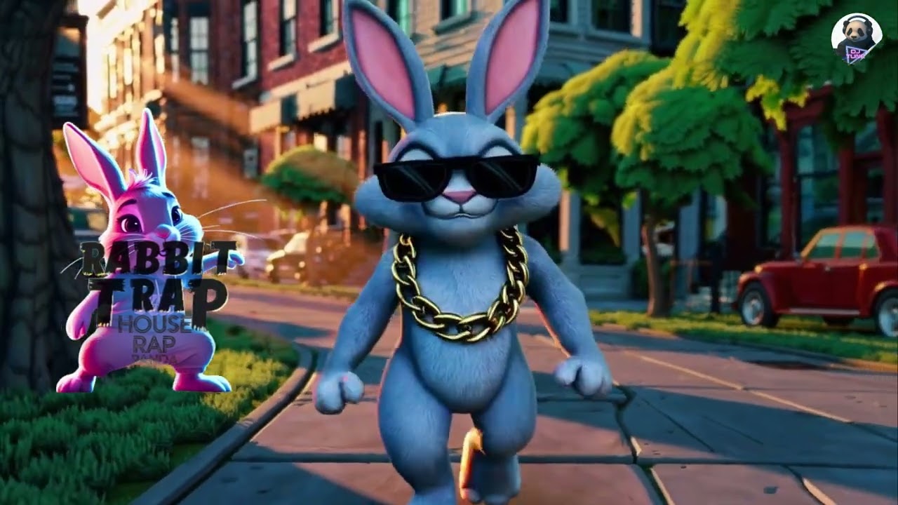 RABBIT TRAP Pt. 3 - BRAINROT RAP - HOUSE RAP PANDA [Official Video]