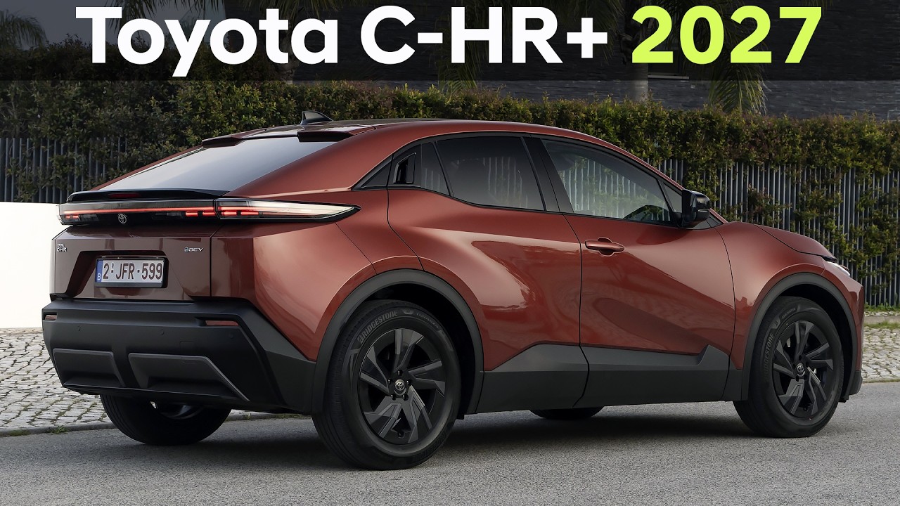 2027 Новый Toyota C-HR+ - Стильный электрический кроссовер с большим запасом хода!