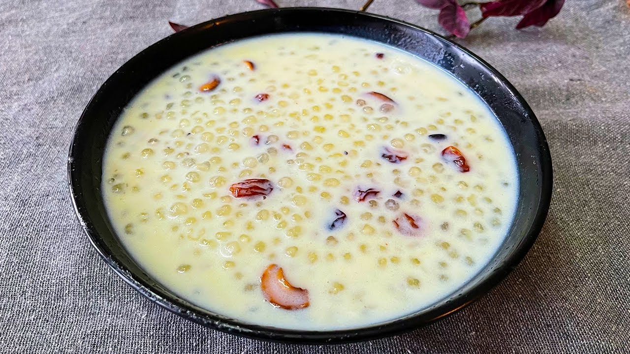 അസാധ്യ രുചിയിൽ ചവ്വരി പായസം | Chowari Payasam Recipe