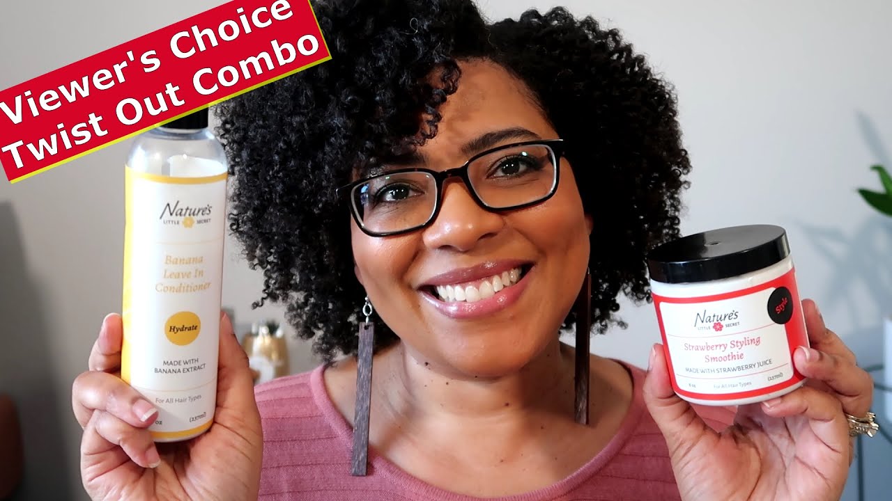 FLAT TWIST OUT ON TYPE 4 NATURAL HAIR ft. Nature's Little Secret | Viewer's Choice | NaturalRaeRae