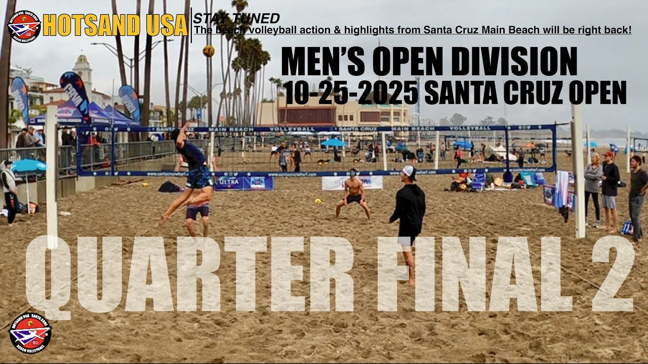 Ep: 8 | Lingruen/Shapiro vs Henderson/Pommerenke | Men’s OPEN Qtr Final 2 | 10-25-25 Santa Cruz OPEN