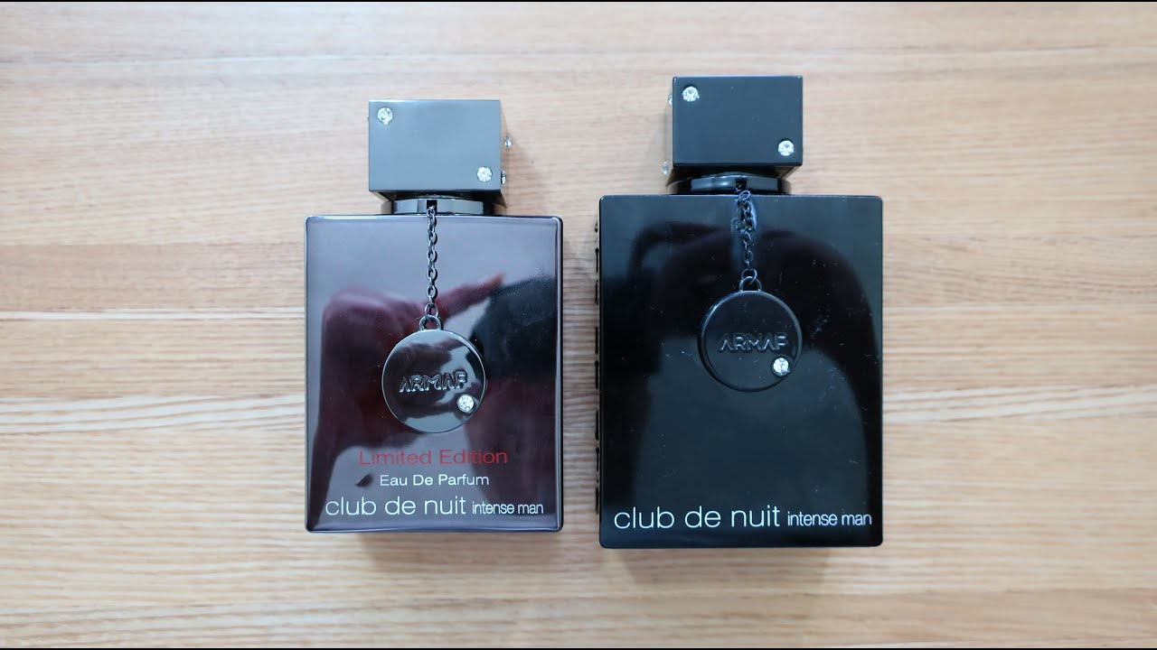 Armaf Club De Nuit Intense Man Pure Parfum 150 VS Armaf Club De Nuit Intense Man Limited Edition 105