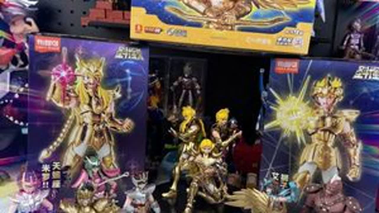 布鲁可圣斗士超越版群星版，黄头发白秋裤圣斗士？全新组件新开模 布鲁可圣斗士超越版群星版，黄头发白秋裤圣斗士？全新组件新开模#布鲁可积木人 #布鲁可圣斗士 #圣斗士星矢 #布鲁可BFC #拼装玩具