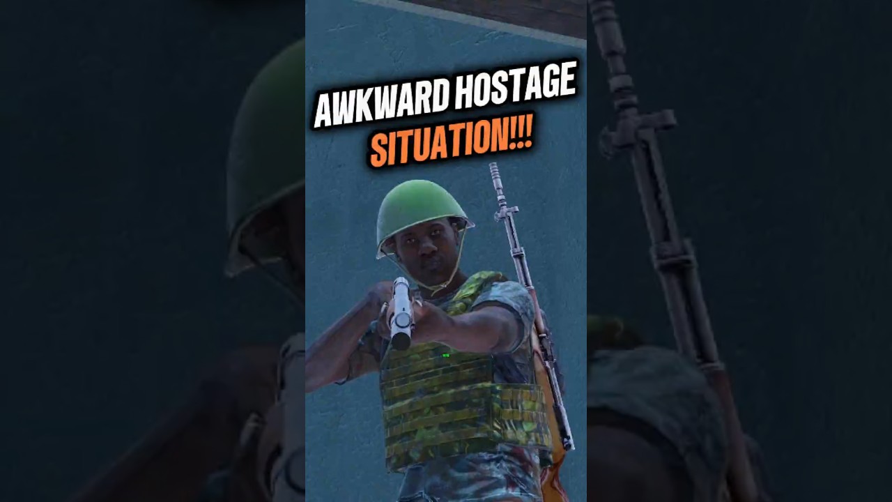 Неловкая ситуация с заложником в DayZ