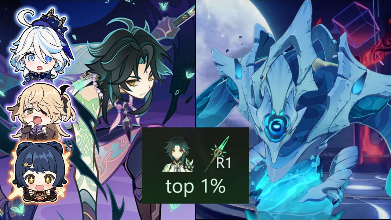 Top 1% Xiao Conquers the 4.3 Abyss | Floor 12 - 9★ | C0R1 Xiao Both Sides