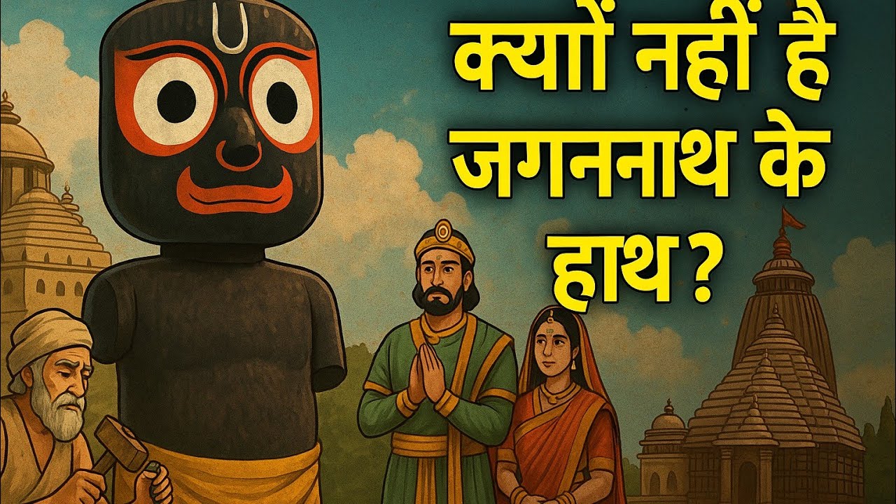 भगवान जगन्नाथ के हाथ क्यों नहीं हैं? जानिए रहस्य ll lord jagannath story in Hindi