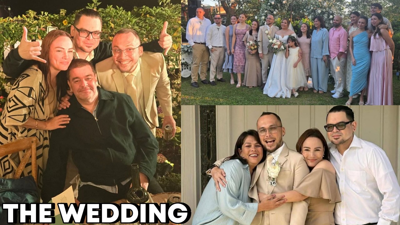 KASAL ng ANAK ni Nora Aunor at Christopher de Leon | Kenneth de Leon and Sam Wedding ❤️