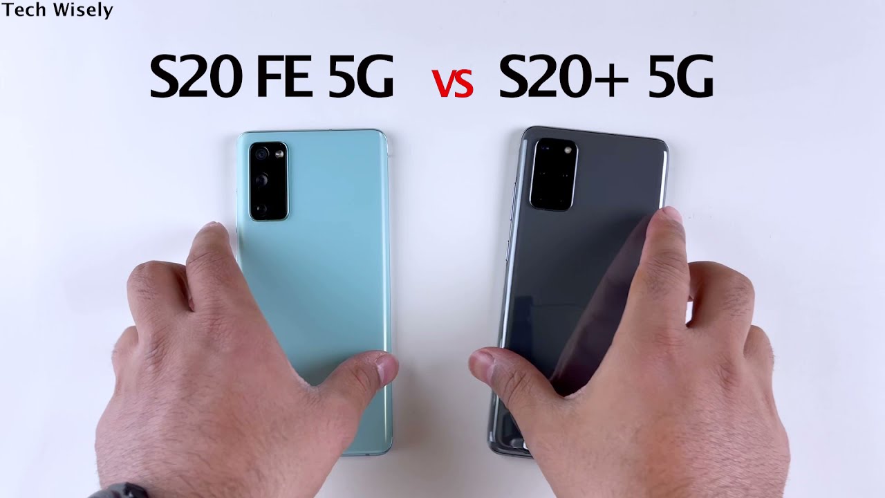 SAMSUNG S20 FE 5G vs S20+ 5G | SPEED TEST